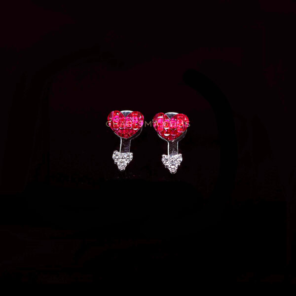 Small Heart Earrings B