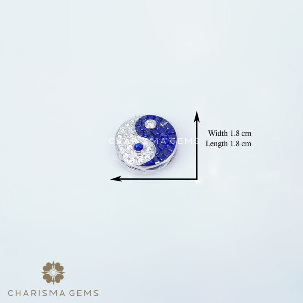 Medium Yin Yang Pendant - Charisma Gems